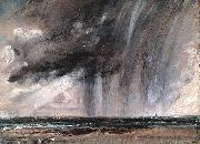 John Constable Seascape Study with Rain Cloud Spain oil painting artist